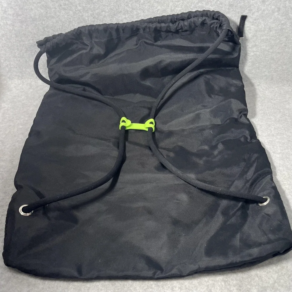 Monster‎ Energy Backpack Large Black Drawstring Gym Sports Logo Cinch Bag